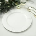 thumbnail image 5 of BalsaCircle 10 White 13" Round Disposable Paper Charger Plates Wedding, 5 of 6