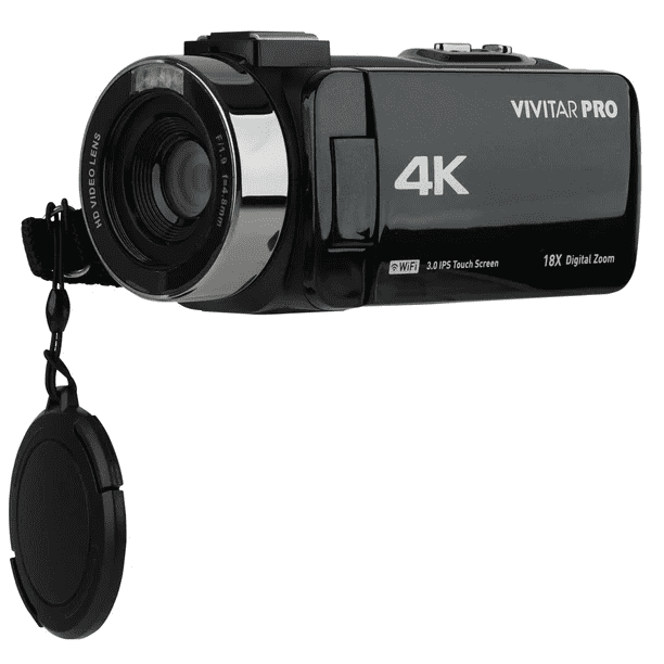 Polaroid 4K 18X Zoom Touch Screen Wi-Fi Camcorder - Walmart.com