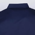 thumbnail image 3 of Unisex Chef Jackets Coat Long Sleeves Shirt Kitchen Uniforms Dark Blue XL, 3 of 9