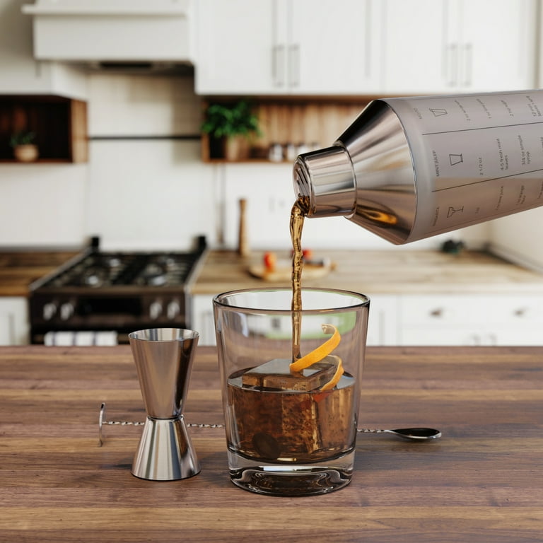 Bar340 by Cambridge 5-Piece Stainless Steel Mixology Shaker