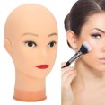 thumbnail image 1 of Exquisite Hat  Display Mannequin Head Model for Makeup Training,  Base with PVC Material, 1 of 8