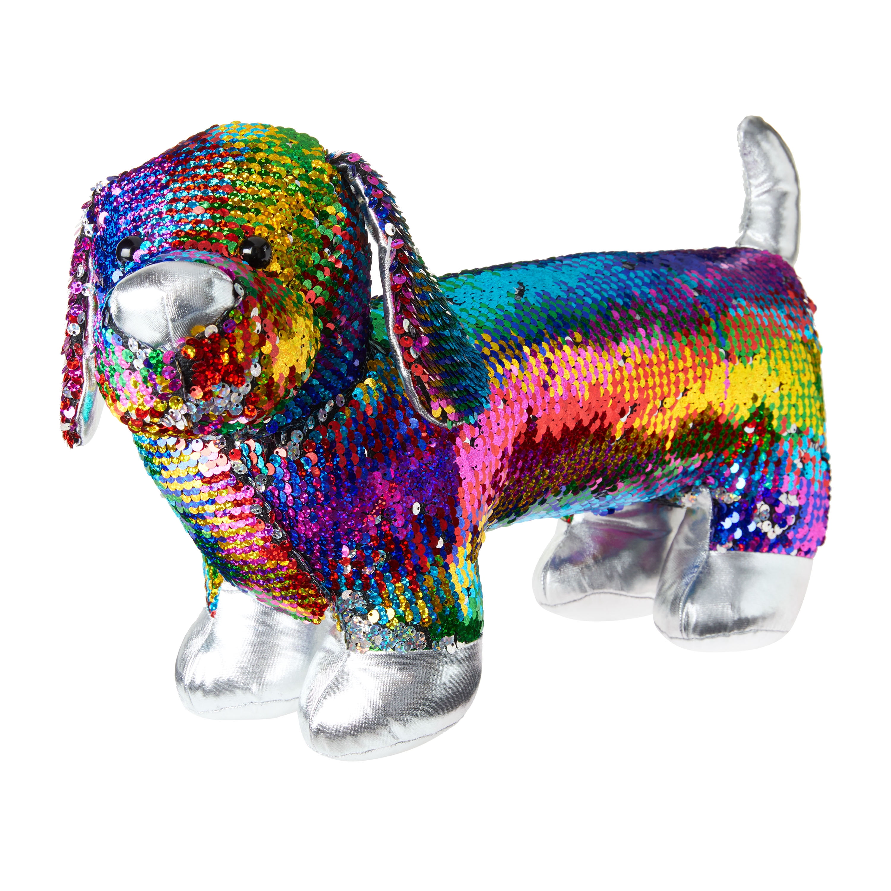Kid connection top sequin dog