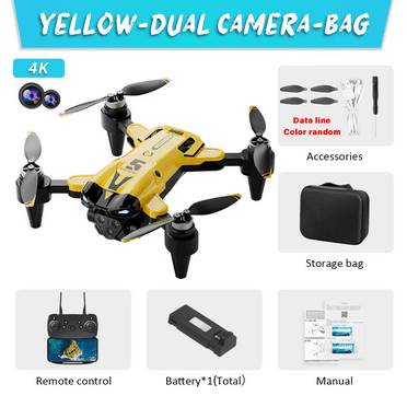 New M5 Drone 8K Professional Triple Camera Brushless Motor Optical Flow Positioning Foldable Quadcopter RC Dron Toys Gifts