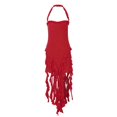 thumbnail image 5 of Women's Sexy Neck Sleeveless Irregular Dress - Backpack Design, Flowy Hem for Summer/Beach Parties, 5 of 5