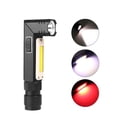 thumbnail image 4 of High-Performance Foldable Flashlight with XPG+COB Red & White Light, 90° Rotating Design, 360° Adjustable USB Rechargeable Work Lamp, 200-500M Range, Durable Construction, Easy Operation for Camping,, 4 of 5