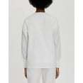 thumbnail image 1 of Landau Veste de Blouse Médicale pour Femmes à 4 Poches : Coupe Classique Décontractée, Col Rond, Boutons Pression devant et Poignets en Tricot 7525, 1 of 5