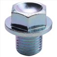 thumbnail image 5 of 10 Pcs Bouchon de Vidange de Carter d'Huile avec Rondelle pour Accord 90009-R70-A00, 10 x Bouchons de Vidange de Carter d'Huile Moteur 10 x Rondelles, Argent, 5 of 5