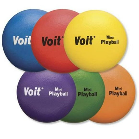Voit VTMNPGRD Soft Tuff-Coated Foam Low-Bounce Ball, Red