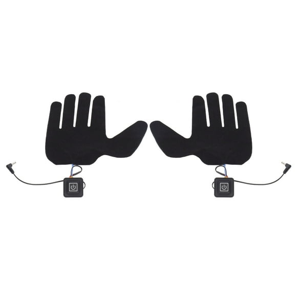 Almohadillas Para Guantes Calefactores Eléctricos, Almohadilla Calefactora Para Guantes Rápidos, 5 Dedos, Ultrafina, 3 Temperaturas Ajustables Para Correr Al Aire Libre