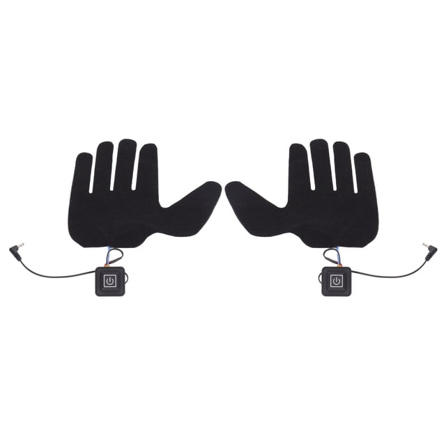 Almohadillas Para Guantes Calefactores Eléctricos, Almohadilla Calefactora Para Guantes Rápidos, 5 Dedos, Ultrafina, 3 Temperaturas Ajustables Para Correr Al Aire Libre