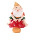 thumbnail image 3 of Figura de Papá Noel, adorno navideño de escritorio, escultura decorativa de resina, decoración navideña, estatua de Papá Noel para jardín de hadas., 3 of 10