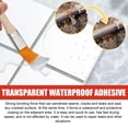 thumbnail image 4 of Feltree Transparent Sealant, 2024 New Super Strong Invisible Avoid-Leakage Agent, Transparent Coating Agent, for Indoors Outdoors 100ml, 4 of 8