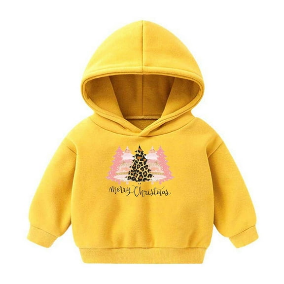 AOOCHASLIY Black and Friday Kid Tops Christmas Toddler Baby Boy's Girl's Hoodie Children's Casual Print Sweatshirt For The Baby Gift