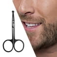 thumbnail image 3 of Nose Hair Scissors Safe Anti-rust Stainless Steel Eyebrows Nose Moustache Scissors for Gift, 3 of 8