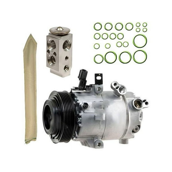 A/C Compressor Kit - Compatible with 2014 - 2019 Kia Soul 2.0L 4-Cylinder 2015 2016 2017 2018