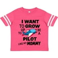 thumbnail image 3 of Inktastic I Want To Grow up To Be a Pilot Like My Mommy Boys or Girls Toddler T-Shirt, 3 of 5