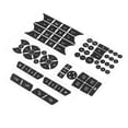 thumbnail image 3 of AC Control Radio Dash Button Repair Kit Sticker for 2007-2014 Mercedes-Benz C300, 3 of 5