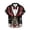 A-Black192, variant on XIAOCHA Mens Rock Santa Claus Short Sleeve Shirt Electric Guitar City Night Christmas Casual Top