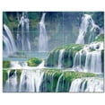 thumbnail image 1 of Waterfall Photo Ceramic Tile Mural Kitchen Backsplash Bathroom Shower, 406091-L5, 1 of 3