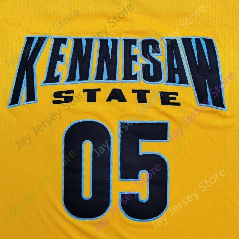 NBA-Kennesaw State Owls Basketball Jersey NCAA College Tyler Hooker Terrell  Burden Bryson Lockley Ugo Obineke Jamie Lewis Harris Danny Lewis