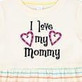 thumbnail image 4 of Inktastic I Love My Mommy Hearts Girls Baby Dress, 4 of 5