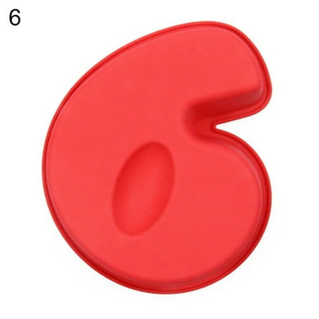 

0/1/2/3/4/5/6/7/8 Large Silicone Number DIY Cake Mould Birthday Baking Mold Tool Large Size Number Moulds Baking Forms Silicone Number Mold Cake Pan