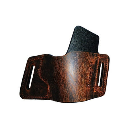 Hand 1911 Leather - Versa Carry Water Buffalo Protector OWB Holster, Fits 1911, Right Hand, Distressed Brown Leather WBOWB22