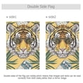 thumbnail image 3 of Tiger Pineapples Leaves Skateboard Garden Flag Double Sided Outdoor Banners for Courtyard Outdoor Lawn Farmhouse Holiday Decorations, 3 of 5