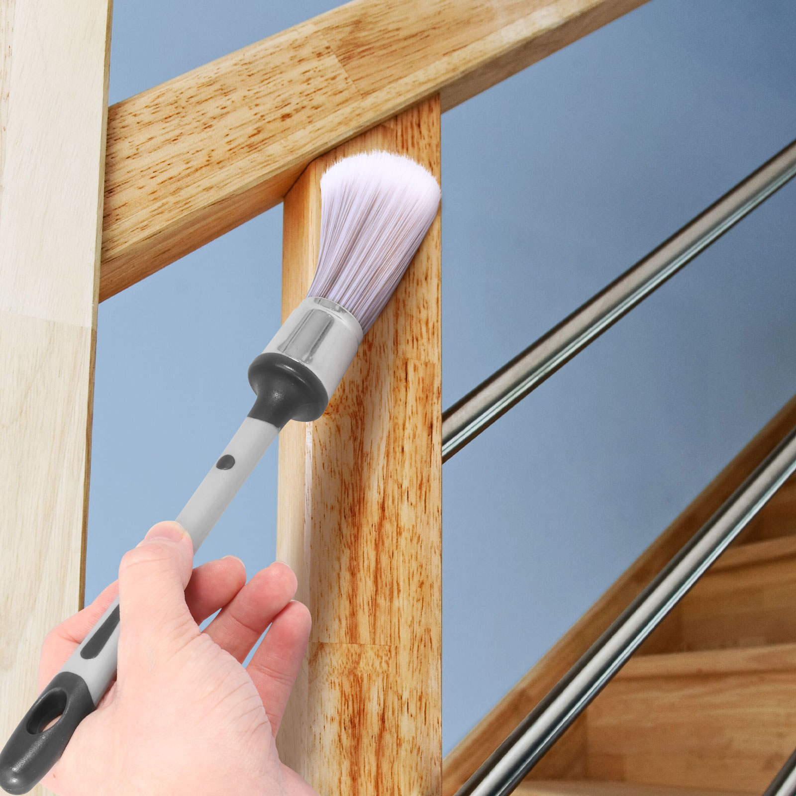 14Pcs Trim Paint Brush for Painting Walls 0.38/0.52/0.6/0.8/0.96 inch Precise Control Edge Painting Tools Multiple Size Small Paint Brushes for Wall Door