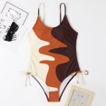 thumbnail image 5 of Sngxgn Women's Bathing Suit Tummy Control Swimsuit(Coffee,L), 5 of 6