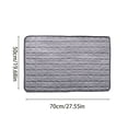 thumbnail image 3 of Dog Cooling Mat for Summer Cats Pets, Self Cooling Gel Pad with Ice Silk Technology, Non-Toxic Washable Pet Cool Pad for Crate Bed Indoor Outdoor Use, Scratch Proof Soft Cooling Blanket, 3 of 4