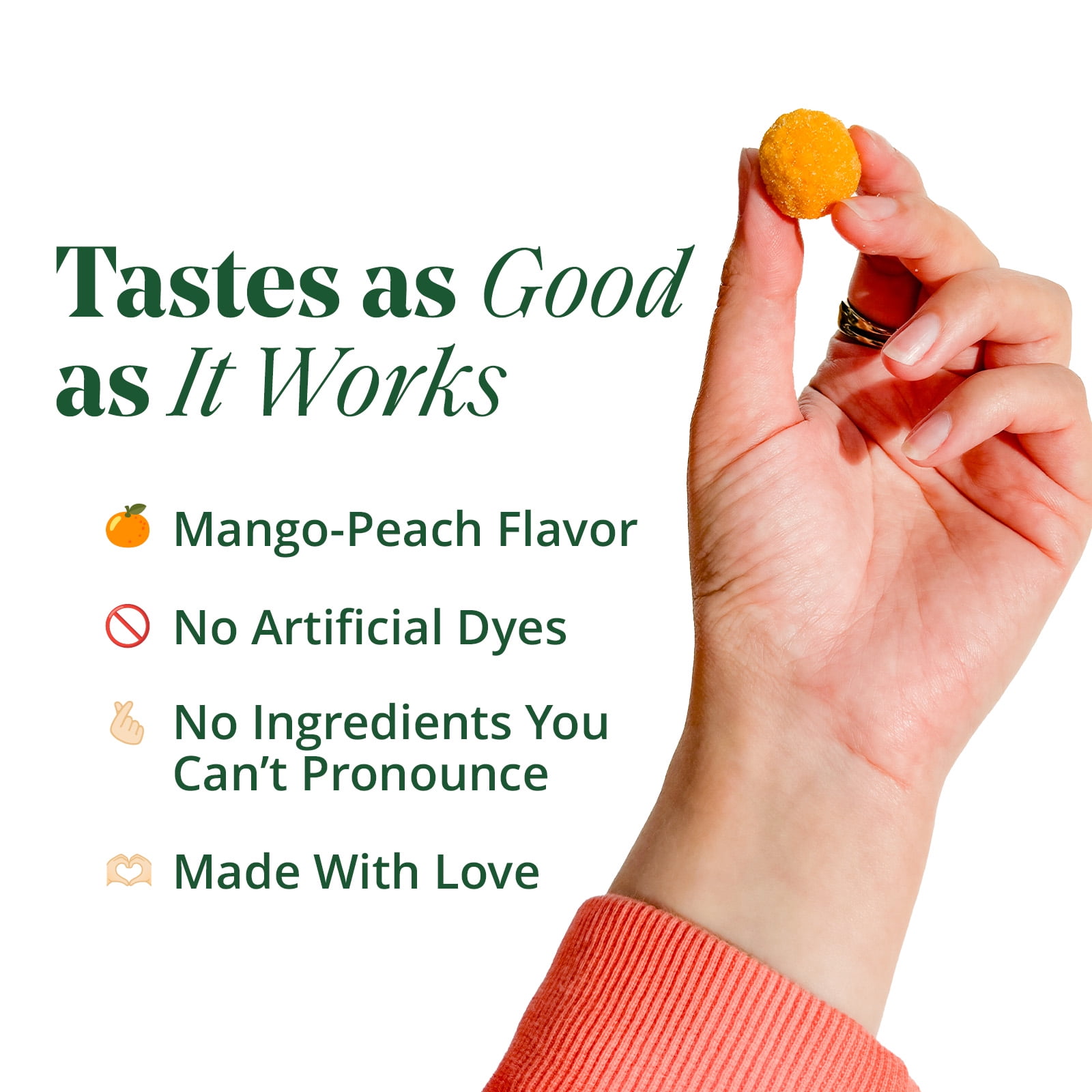 Semaine PMS Relief Gummy 48 Count – Take on Your Period for Cramps & Uplift Mood with Lemon Balm