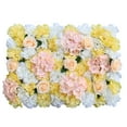 thumbnail image 1 of de flores colgantes de de glicina artificial, decoración de pared de jardín de libre para Amarillo claro, 1 of 7