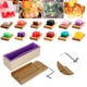 thumbnail image 1 of Kit para Hacer Jabón Ecomeon Moldes para Jabón Cortador de Pan Revestimiento de Silicona Color Morado, 1 of 6