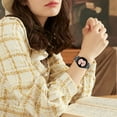 thumbnail image 5 of KOMI 20mm Watch Band Compatible with Samsung Galaxy Watch 5/5 pro/Galaxy Watch 4 40mm 44mm/Watch 4 Classic 42/46mm, Stainless Steel Metal for Samsung Galaxy Strap Women Men Black/Tortoiseshell, 5 of 7