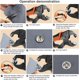 thumbnail image 5 of Kit de Broches a Presión TFORESTER 210PCS en Acero Inoxidable Marino, 5 of 9