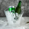 thumbnail image 3 of Acrylic Salad Bowl Vegetable Bowl Fruit Ice Bucket Wine Champagne Wine Chiller Wine Bottle Cooler Ice Barrel, 3 of 9