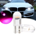 thumbnail image 4 of Kenally 2/10 Uds T10 168 192 2825 COB LED coche cuña estacionamiento luz lado puerta bombilla instrumento lámpara Auto matrícula luces Bombillas para automóviles rosado 10 piezas Kenally VI000621-13, 4 of 6