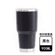 FINELOOK Solid Stainless Steel Vacuum Tumbler Insulated Travel Coffee Mug