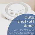 thumbnail image 6 of Beurer Sound Asleep White Noise Machine for Home, Office, Baby Non-Looping Soothing for Relaxation & Portable Travel with Natural Sound Choices & Noise Cancelling, Adjustable Volume, WN50, 6 of 10
