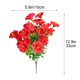 thumbnail image 3 of Artificial FlowersLifelike Fake Stems Decorative Silk Flowers For HomeLiving RoomTabletop Office Wedding Decoration, 3 of 5