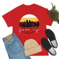thumbnail image 6 of Kansas City Skyline Shirt - Unisex Heavy Cotton Tee Shirt, 6 of 9