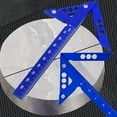 thumbnail image 3 of Trazador central Trazador cuadrado para carpintería Trazador central métrico 45 Medidor de línea de ángulo recto de 90 grados Medidor de trazado de aleación de aluminio ANGGREK Otros, 3 of 7