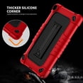 thumbnail image 4 of SOATUTO for Walmart Onn 7 Gen 3 2022 Model Tablet Case Shockproof Kids Friendly Rugged Hybrid Protective Case Built-in Hand Free Kickstand for Walmart Onn 7 7 inch Gen 3 Model 100071481 - Red+Black, 4 of 6