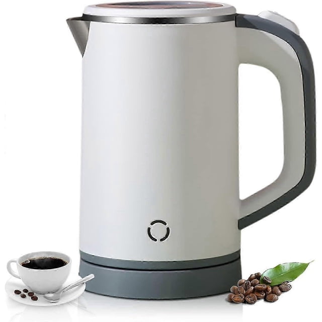 AURA 800ml KettlesCordless Fast Boil Quiet Electric Kettles Auto Shut-Off Boil-Dry Protection Ideal for Home, Office, Hotel (White)