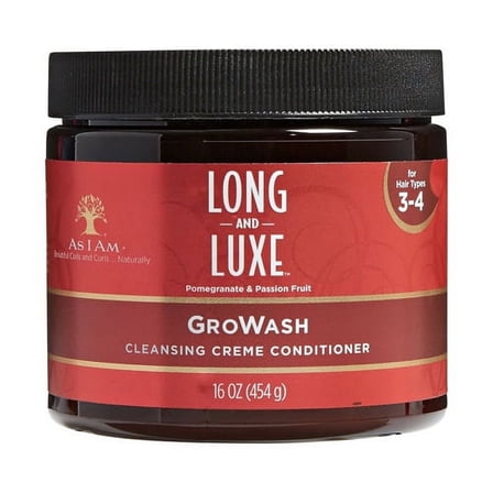 As I Am Long and Luxe Growash Conditioner, 16 Oz