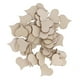 thumbnail image 2 of 50pcs Mini Corazones De Madera Adornos De Artesanía 27.5x3mm, 2 of 9