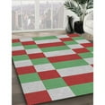 thumbnail image 2 of Ahgly Company Indoor Square Patterned Green Novelty Area Rugs, 6' Square, 2 of 6