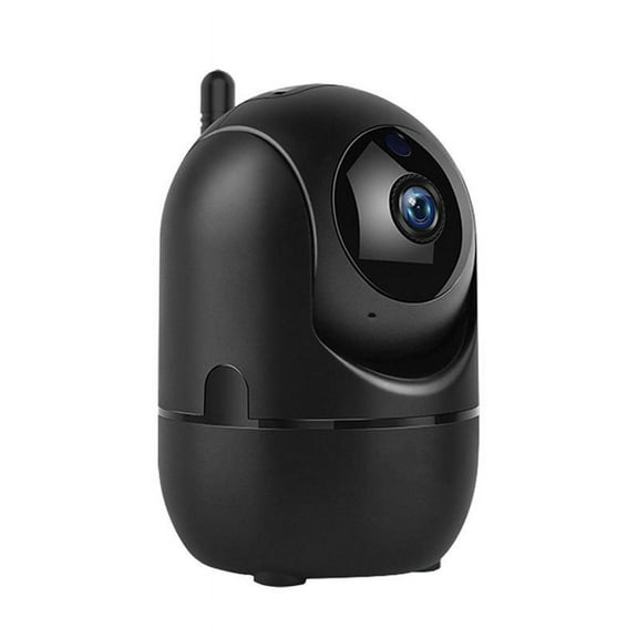 1080P Wireless Camera 355° Camera Mini Pet Video Surveillance Camera with Wifi Baby Monitor Smart Home Black US PLUG