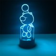thumbnail image 1 of Luz nocturna LED 3D que cambia de color para Final Fantasy Moogles, 1 of 1